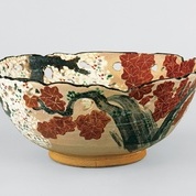 紅葉と桜の器「雲錦鉢」